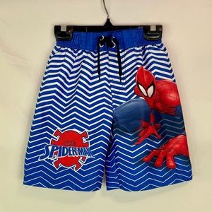 Boys Spider-Man Swim Trunks - size S 6/7